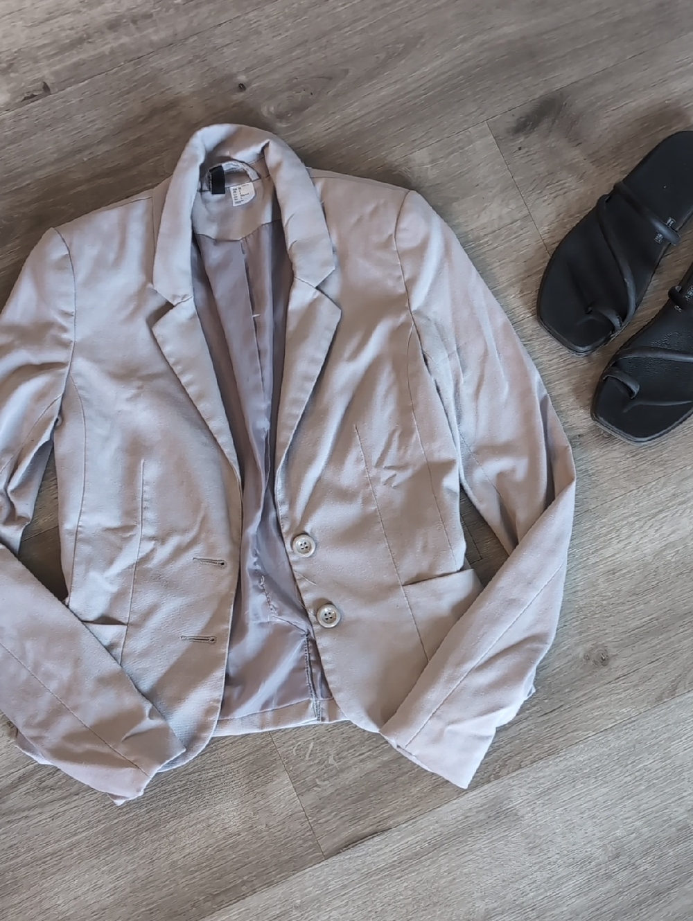 H&M Light Beige Women’s Tailored Blazer